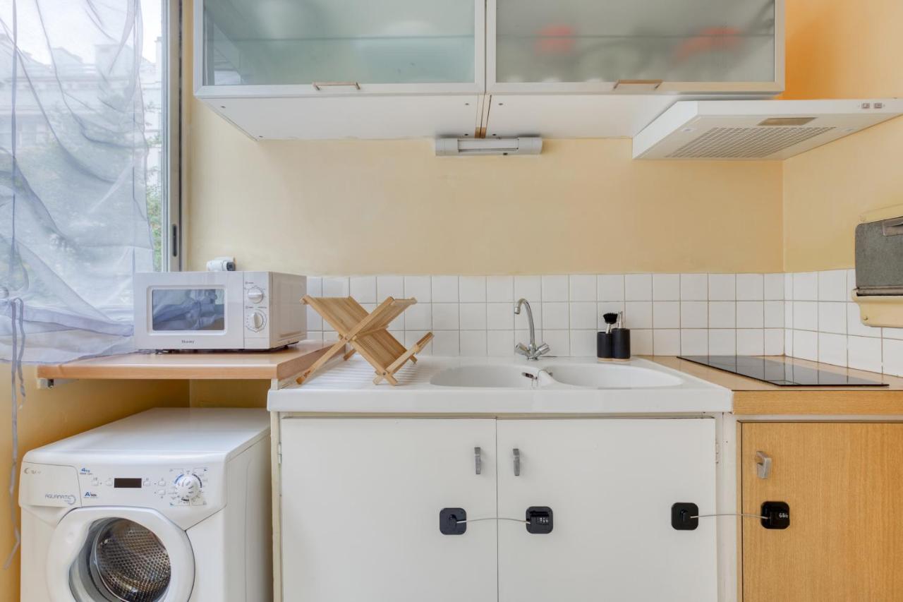 Paris 16 Studio Cosy Tour Eiffel Auteuil Apartment ภายนอก รูปภาพ